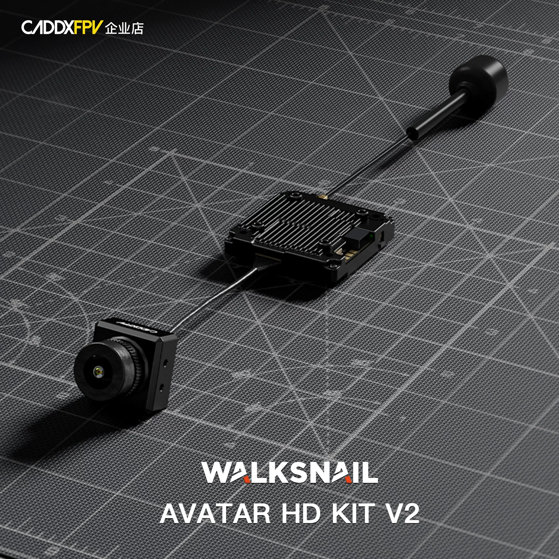 Walksnail Avatar HD Pro Kit единая антенна FPV Ходовая машина Улитка HD цифровая передача изображения