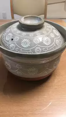 Japan direct mail Jis certification Wangu Mishima health pot health double cover cooking rice soup special