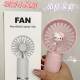 New Spray Fan Mini Handheld Portable Fan Convenient USB Charging Cute Desktop Electric Fan Dormitory