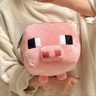 Cute Minecraft Pig Plush Toy Doll Minecraft Pig Doll Sofa Pillow Birthday Gift