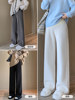 Maternity Pants Winter Lamb Wool Wide-Leg Pants for Pregnancy, Fleece-Lined, Thickened, Warm Cotton Pants, Autumn and Winter Long Pants, Winter Wear