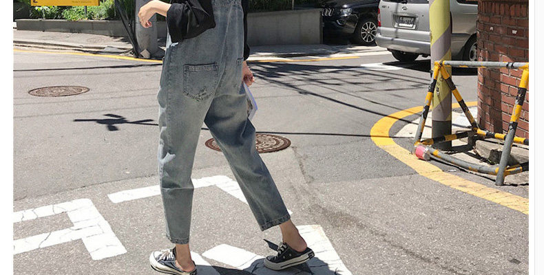 Брюки для беременных 孕妇背带裤套装春秋款2024新款外穿牛仔裤春季孕妇裤子长裤女春装