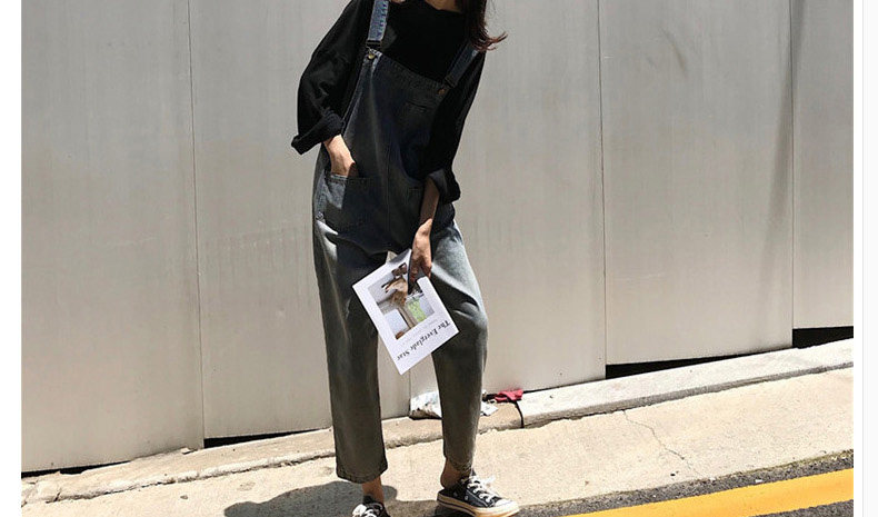 Брюки для беременных 孕妇背带裤套装春秋款2024新款外穿牛仔裤春季孕妇裤子长裤女春装