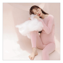 Pregnant womens autumn clothes and long trousers sets spring and autumn confinement clothes winter postpartum pajamas spring autumn autumn and winter style Yokosi nursing clothes