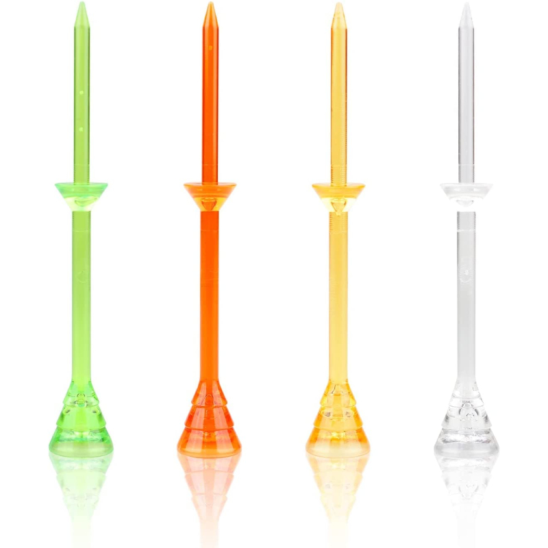 Golf TEE long TEE limit ball nail golf tee tee tee ladder resistant to hitting plastic ball holder supplies accessories