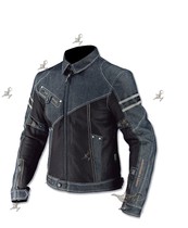 JK006 Denim Motorcy-Mesh Jersey Racing Suit Cowboy Gowboy