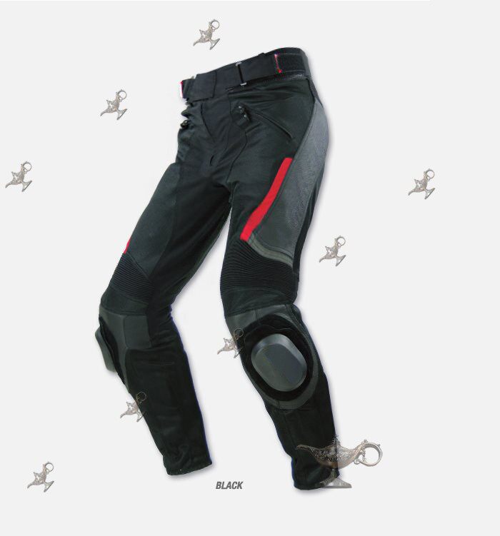 PK 717 riding pants racing pants for spring and summer breathable mesh material fit genuine leather riding anti-fall pants