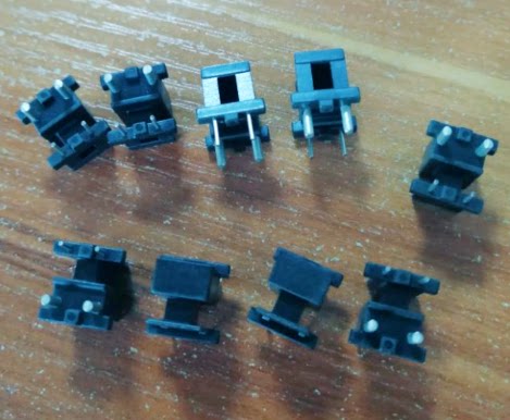 EE10 Transformer Magnetic Core Skeleton Power Skeleton Single Sink Horizontal 2 2 Thickness Feet ten One pack