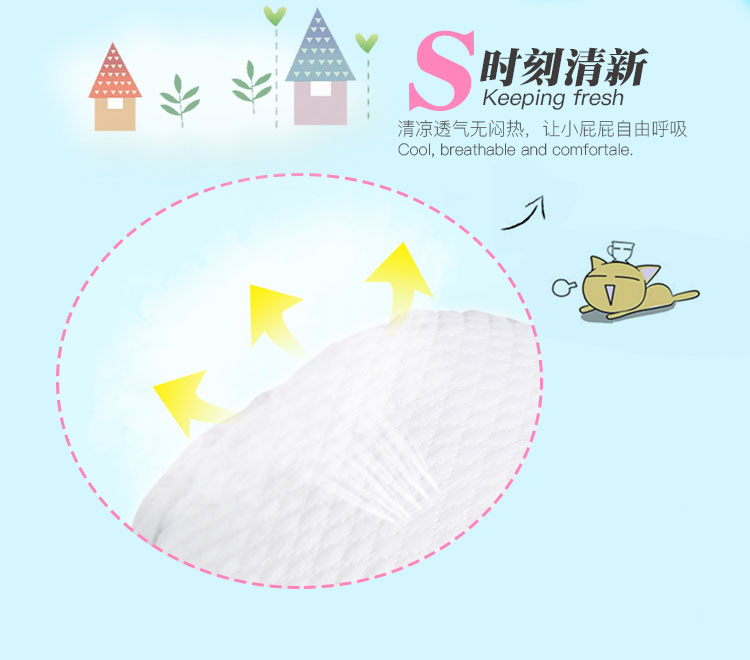 Quần lót bé gái mềm mại tuyệt vời cho bé. bỉm yubest gold nội địa trung size s