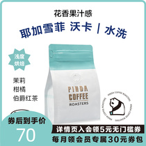 PINDA yega snow fivoka washed coffee beans Ethiopian freshly baked boutique handmade single pint beans