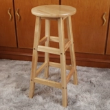 Дубовая современная подставка для ног для домашнего использования из натурального дерева, увеличенная толщина