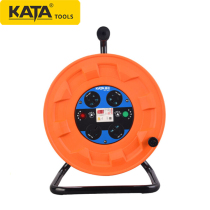 KATA mobile cable reel 4 position 50 m 3*2 5 square cable reel 220v10-16A KT82208