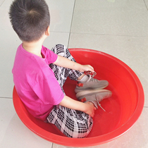 Marriage Red Pot Set Family Washing Clothes Washing Penn Wedding Increase Newly Marriage Chinese Wind Small