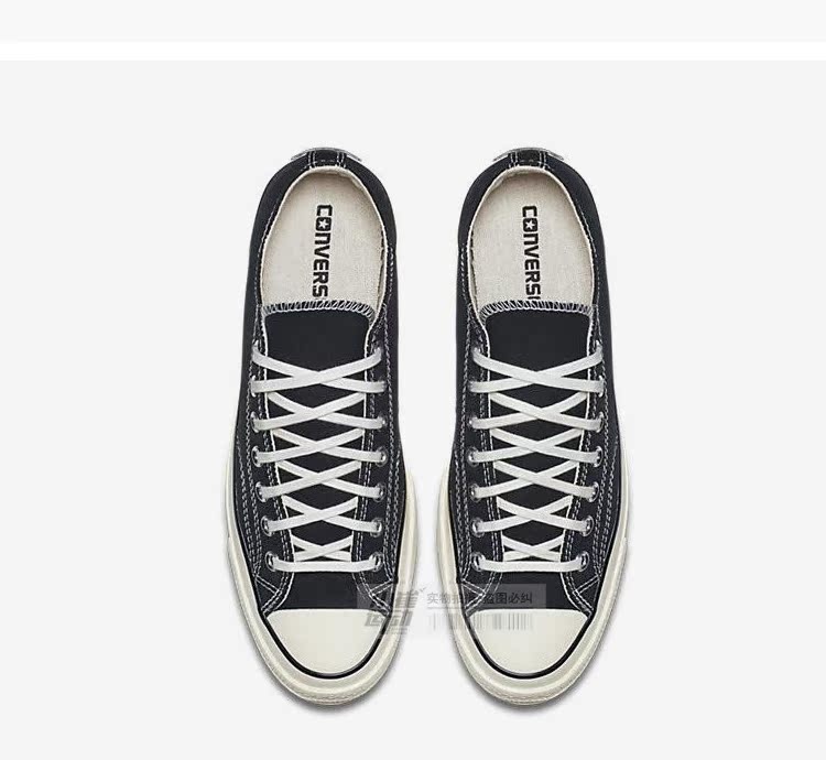 Converse Converse 1970s giày vải thấp màu đen Giày nam giày nữ Giày thông thường 162058C - Dép / giày thường giày the thao năm 2021