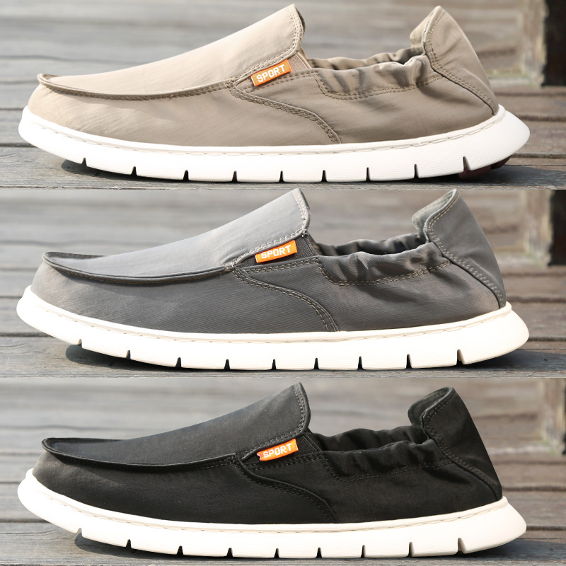 Summer Breathable Old Beijing Cloth Shoes for Men, Casual Men's Slip-On Shoes, New Soft-Soled Canvas Men's Shoes Summer Breathable Old Beijing Cloth Shoes for Men, Casual Men's Slip-On Shoes, New Soft-Soled Canvas Men's Shoes