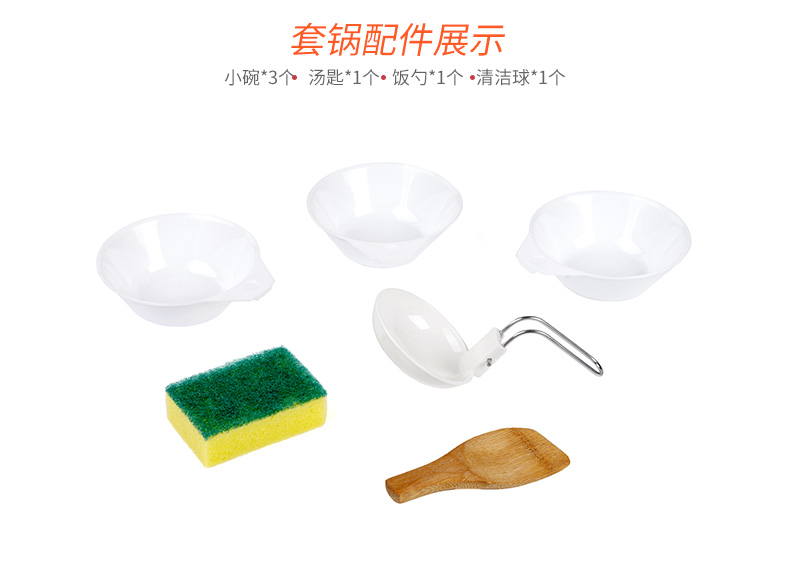NH bộ cầm tay 2-3 người cắm trại ngoài trời nồi nấu nướng dã ngoại cắm trại di dụng cụ nấu đồ dã ngoại chảo và thiết bị giường ngủ đẹp