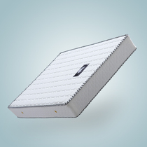 Spring plus Brown bedroom chuang pu dian mat white fabric moderate hardness thickened Spring 1 5m1 2 m mattress