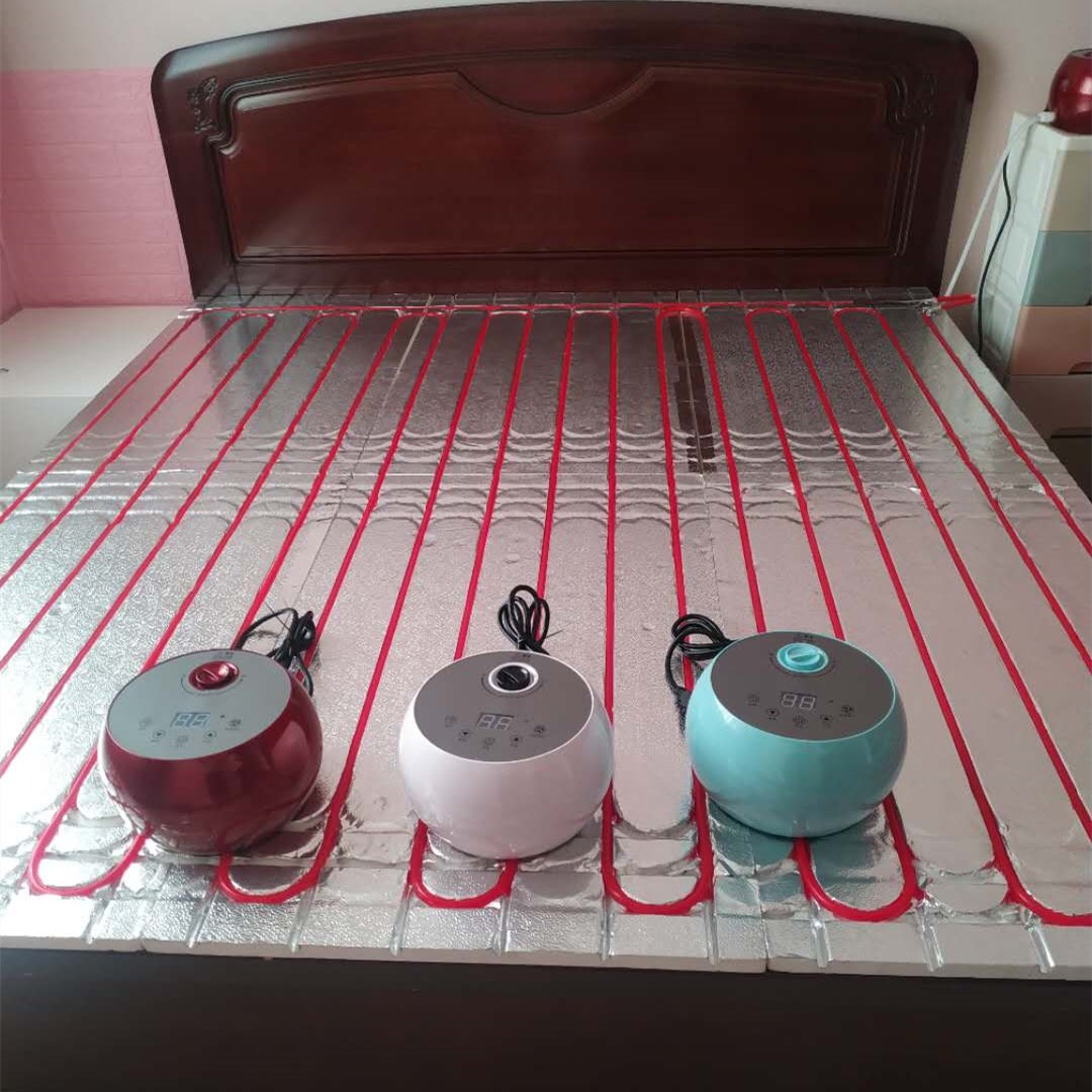 Rural household plumbing Kang electric Kang electric Kang water floor heating electric floor heating pipe superconducting aluminum plate extruded insulation board complete set of equipment
