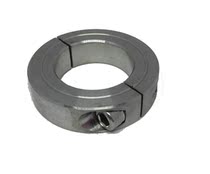 Separated type double opening fixed ring retaining ring positioning ring aluminium