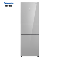 Panasonic Panasonic NR-EC26WGP-S triple door intelligent three-door style energy saving without frost glass fridge