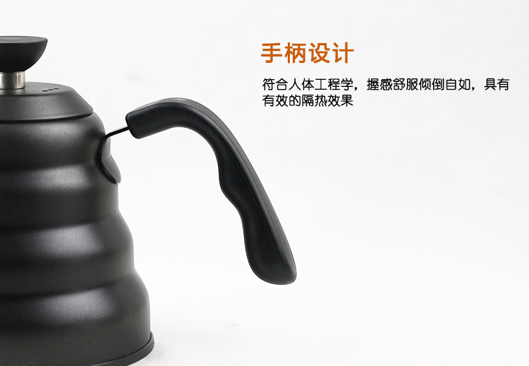 LENO Nhật Bản inox nhỏ giọt lọc nhỏ giọt loại tốt miệng tay cà phê nồi dài miệng nồi nồi mây nồi cà phê nồi cốc uống cà phê