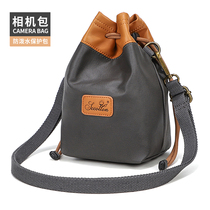 Cross-body shoulder waterproof splash camera bag SLR camera bag storage photography micro single digital liner bag lens bag