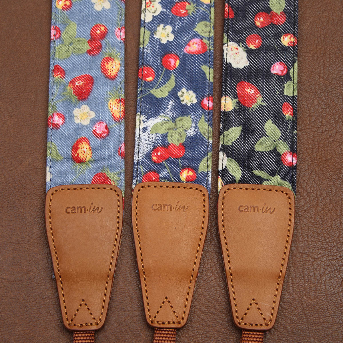 cam-in cotton series denim professional camera strap universal interface CS043