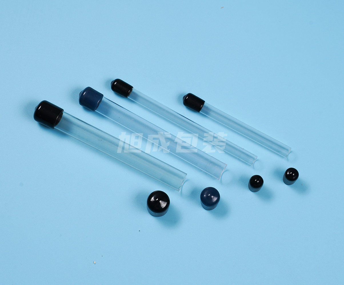 Double eleven tungsten steel round rod milling cutter with cover transparent tube CNC cutter plastic parts hardware box