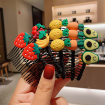 Children insert comb broken hair finishing hairpin little girl hair ornaments headdress cute hair comb bangs clip girl hair clip girl