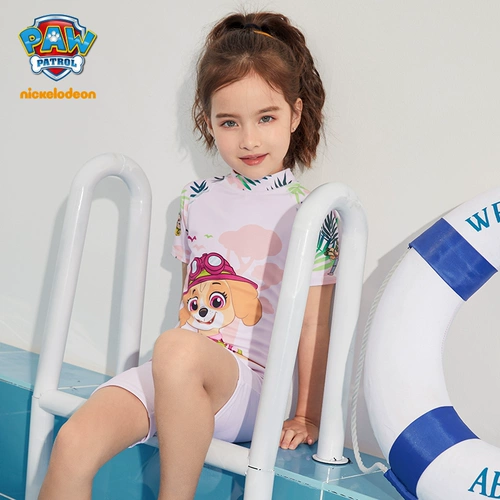 Пляжный быстросохнущий купальник для плавания для девочек