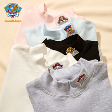 34元包邮  汪汪队立大功 男女童儿童中高领长袖打底T恤