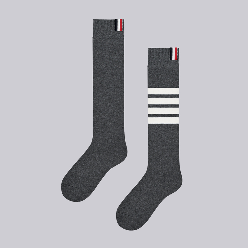 Tb Correct Version Classic Four-Bar College Style Calf Socks, Sports Sweat-Absorbent and Odor-Resistant Long Socks, Tb Trendy Brand Versatile Jk Socks Tb Correct Version Classic Four-Bar College Style Calf Socks, Sports Sweat-Absorbent and Odor-Resistant Long Socks, Tb Trendy Brand Versatile Jk Socks