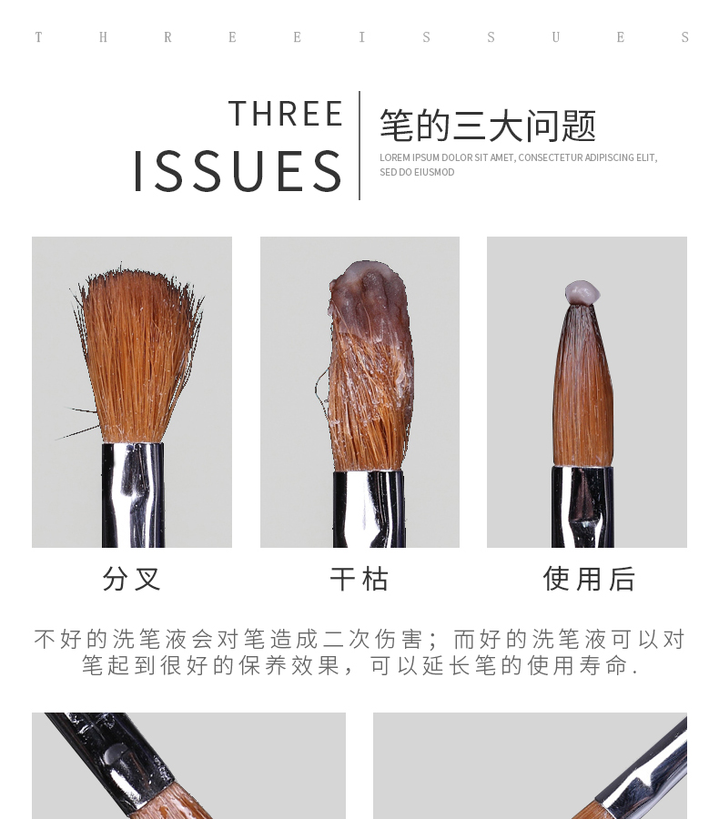 Đài Loan chỉ cần rửa móng tay nước rửa móng tay đặc biệt - Công cụ Nail cọ nét gel