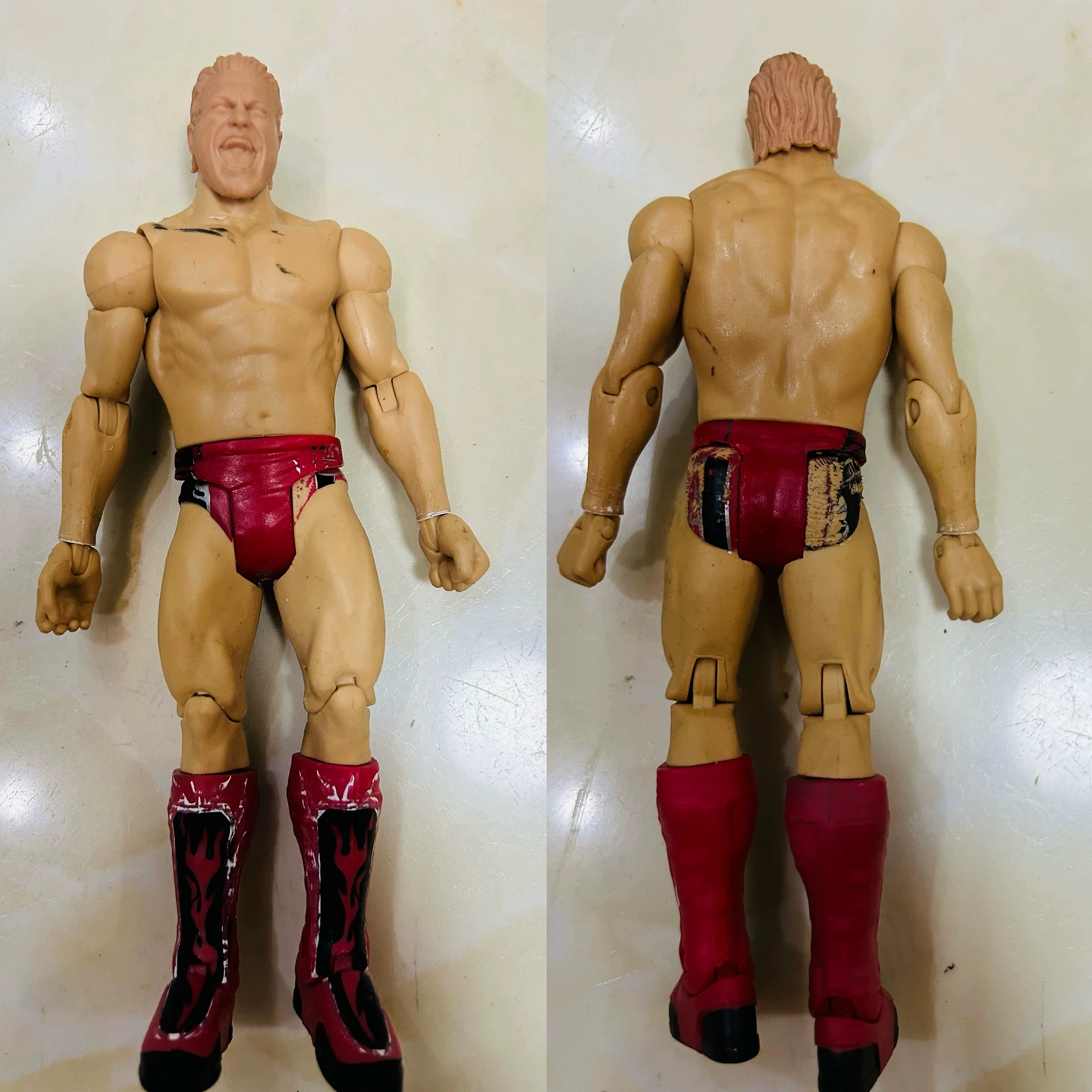 Мателл, wrestler, кукла, подвижная мини-фигурка, 7 дюймов
