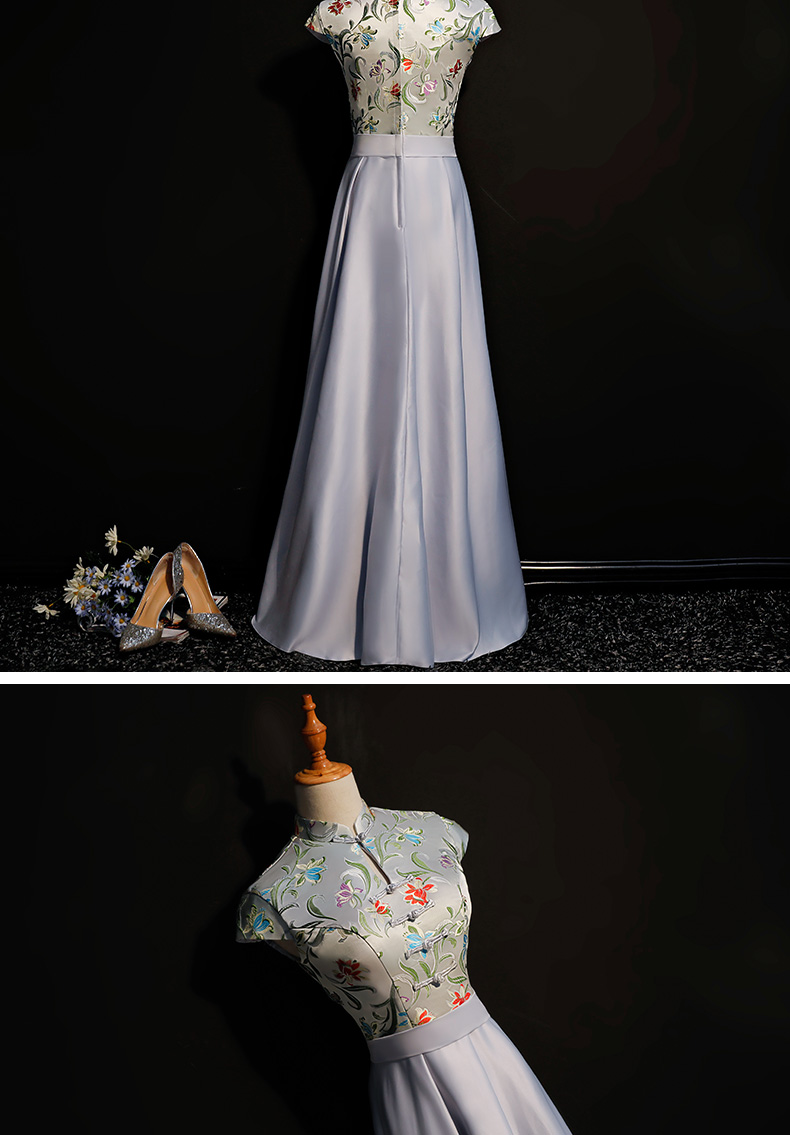 Robe du soir manche - Ref 3213615 Image 16
