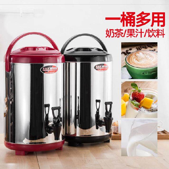Heating tea bucket with faucet Electric bucket Commercial large capacity anti-dry cylinder hot water bucket Household boiling water bucket