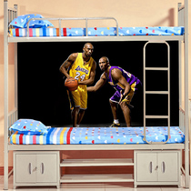 College dormitory wall sticker basketball NBA star Kobe poster personality creative self-adhesive bed wallpaper decoration
