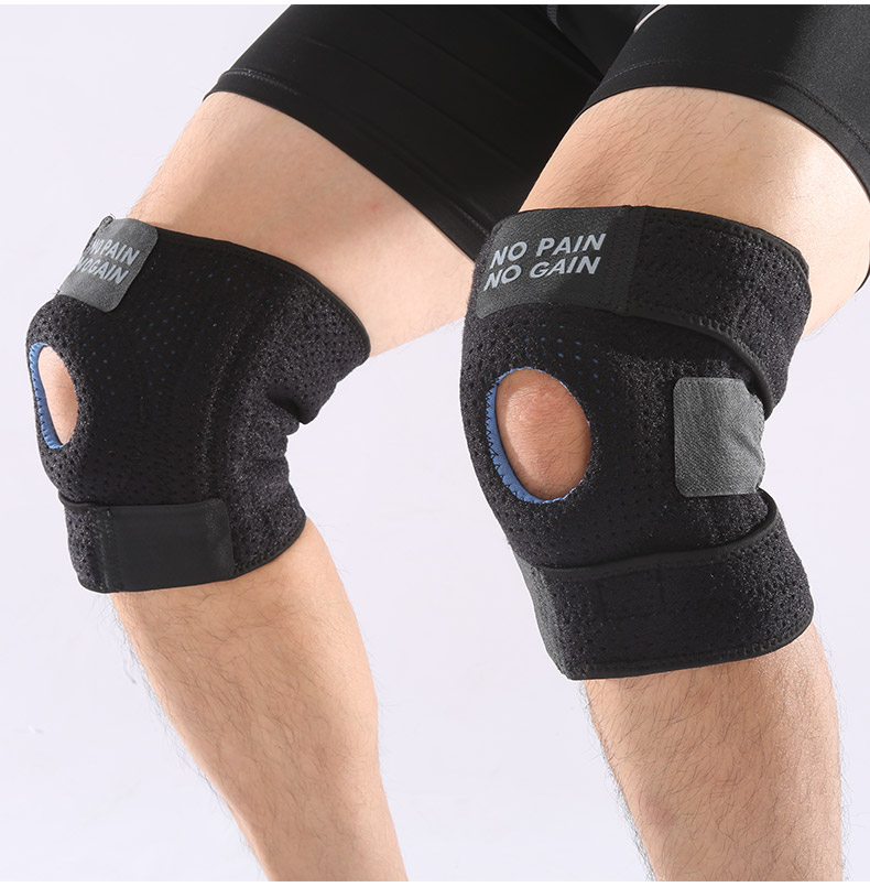 Kneepads thể thao chạy thiết bị chuyên nghiệp chấn thương sụn cưỡi đi bộ bóng rổ ấm áp nam và nữ thiết bị bảo vệ - Dụng cụ thể thao băng đầu gối cầu lông