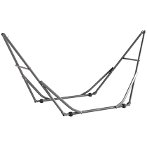 Outdoor hammock bracket home indoor folding hammock with shelf portable yard camping camping childrens swing frame