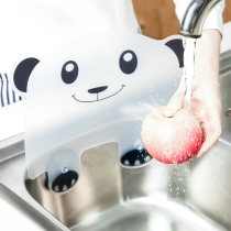 Water baffle Kitchen anti-oil household creative pool water baffle sink washing basin Washing table Splash oil artifact