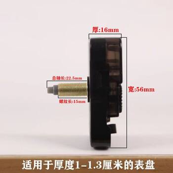 Meter box decorative clock replacement silent movement without mirror