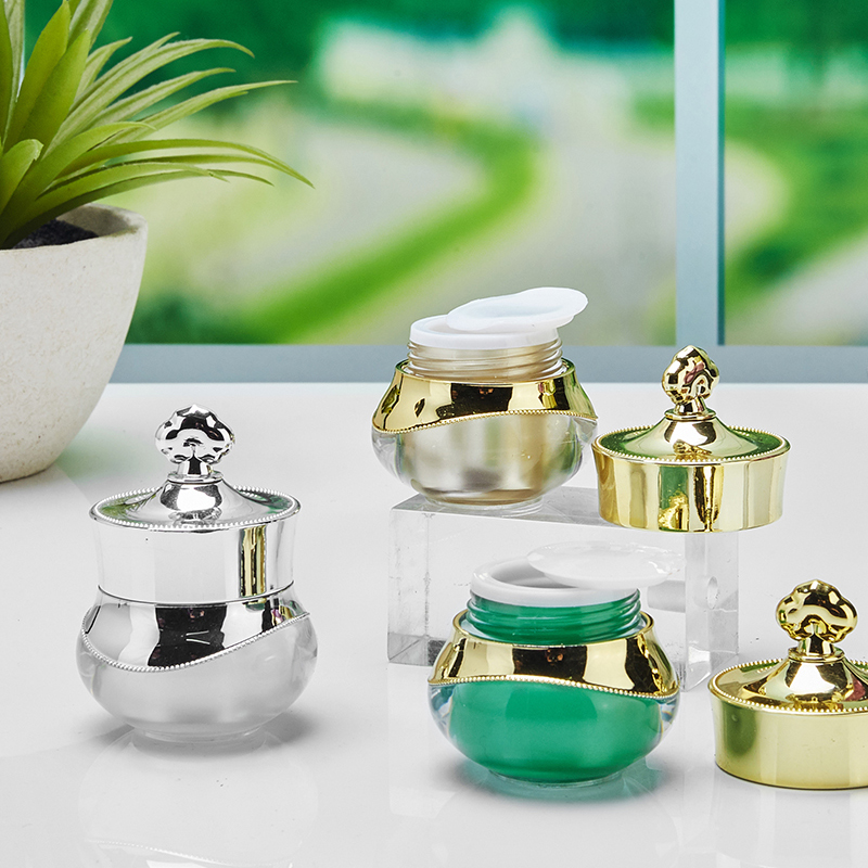 Dụng cụ trang điểm quầy acrylic cao cấp đóng chai chai kem 5g Mỹ phẩm chai mỹ phẩm du lịch mẫu kem chai - Các công cụ làm đẹp khác chân mày cho mặt tròn