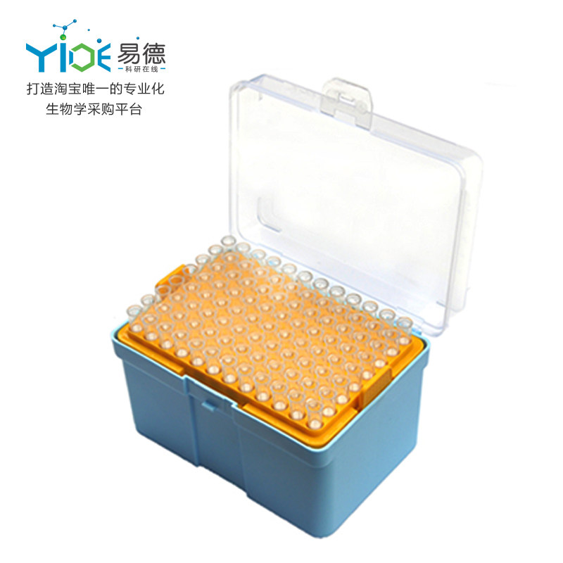 GEB实验耗材 20ul滤芯移液吸头盒装 FT0020-R-NS 96支/盒,50盒/箱