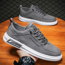 Mens shoes 2021 new trend Joker casual canvas shoes summer breathable thin old Beijing cloth shoes mens board shoes