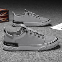 Mens shoes 2021 New Korean version of the trend canvas shoes Joker casual summer thin lazy people a pedal trendy shoes