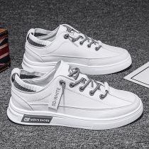 Mens shoes 2021 New Joker Leisure board shoes Korean trend mens autumn sports small white shoes a pedal trendy shoes