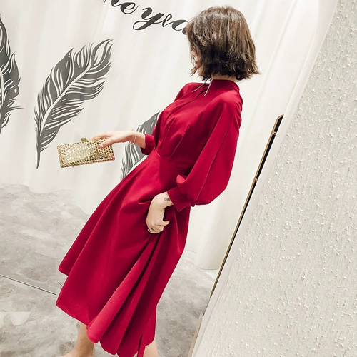 Бордовое красное вечернее платье, подходит для подростков