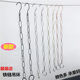 Clothing store hooks and rings with hanging hooks