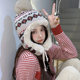 Women's Winter Lei Feng Hat, Korean Style, Cute, Northeast Winter Skiing, Windproof, Cold-Resistant, Warm, Thickened, Ear-Protecting, Ethnic Style