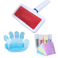 [Bộ đồ sạch sẽ] thú cưng chải lông cho chó - Cat / Dog Beauty & Cleaning Supplies bàn chải lông pet